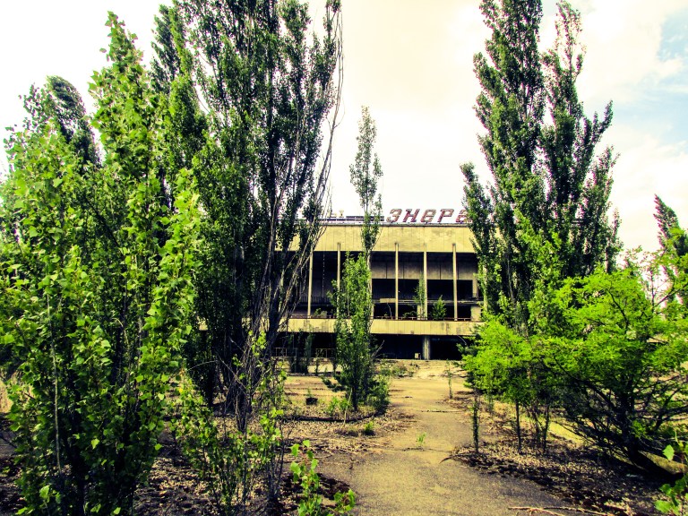 Kulturpalasset, sett fra samme sted i dag.