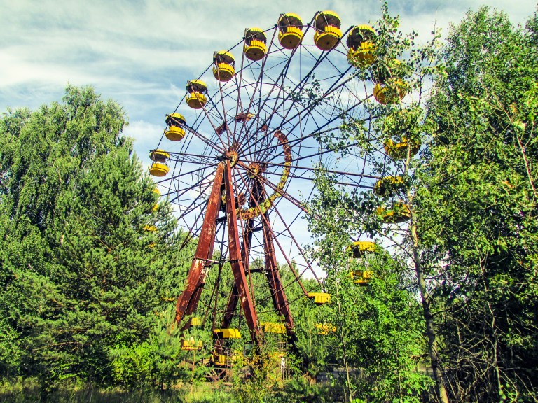 Pariserhjulet - som om tiden har stått stille siden april 1986.