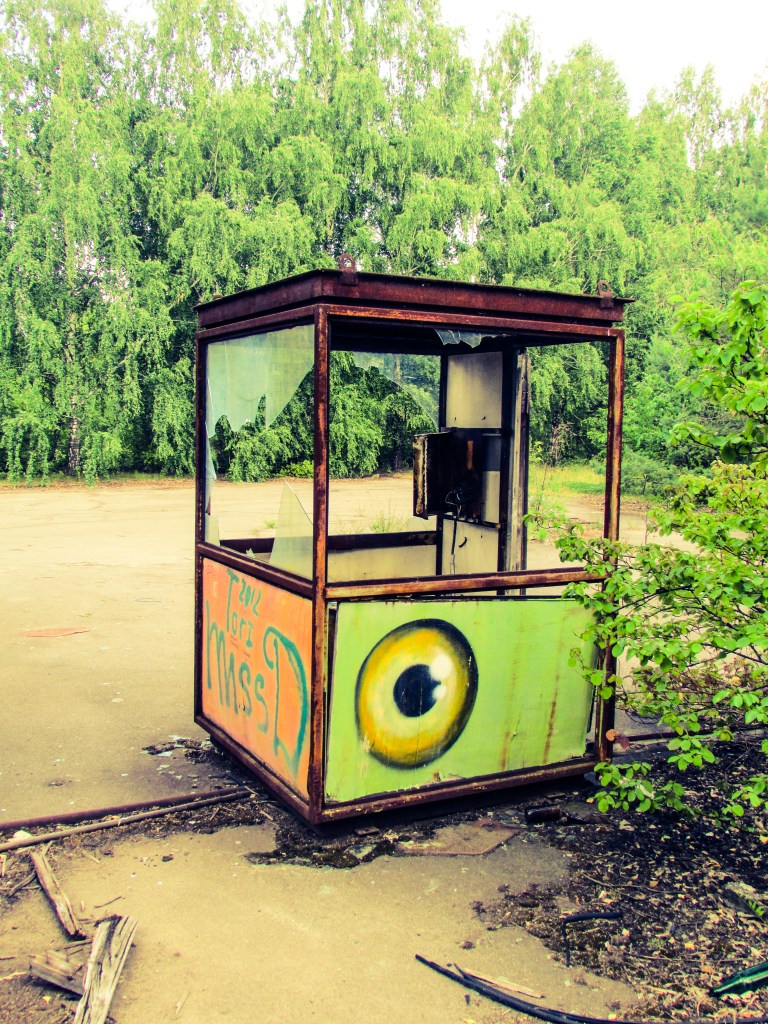 Operatør-bua ved pariserhjulet.