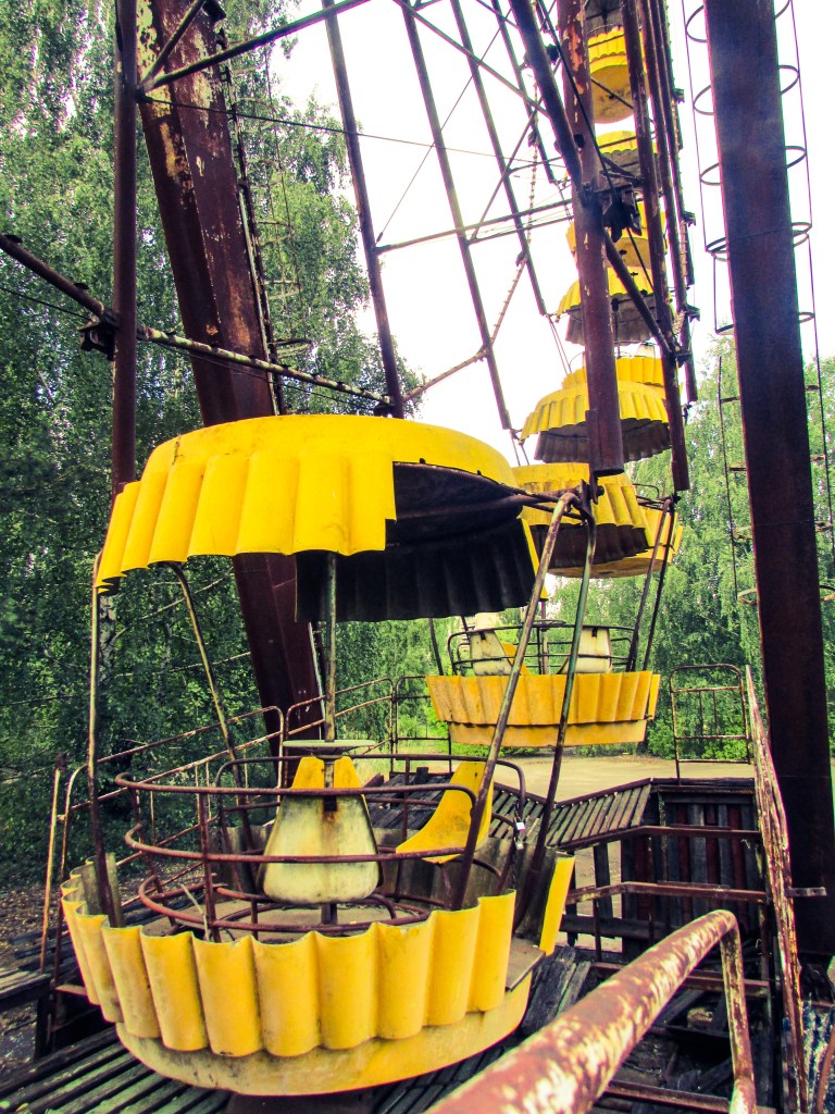 Detaljer fra pariserhjulet.