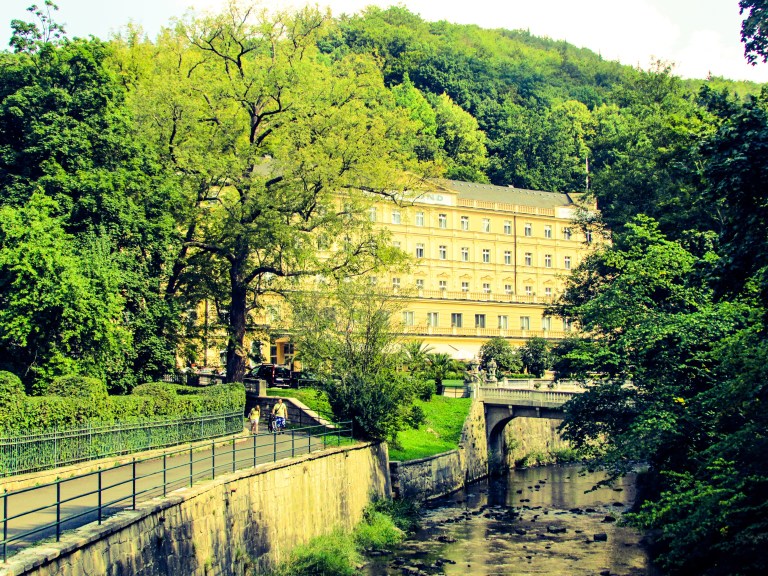 Parkhotell Richmond, enda et av de staselige hotellene.